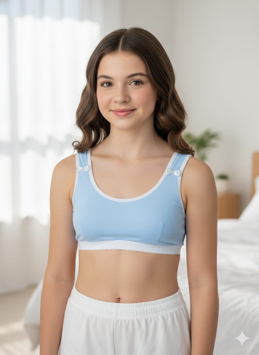 Teen Comfort Cotton Bra – 3 Colors Pack
